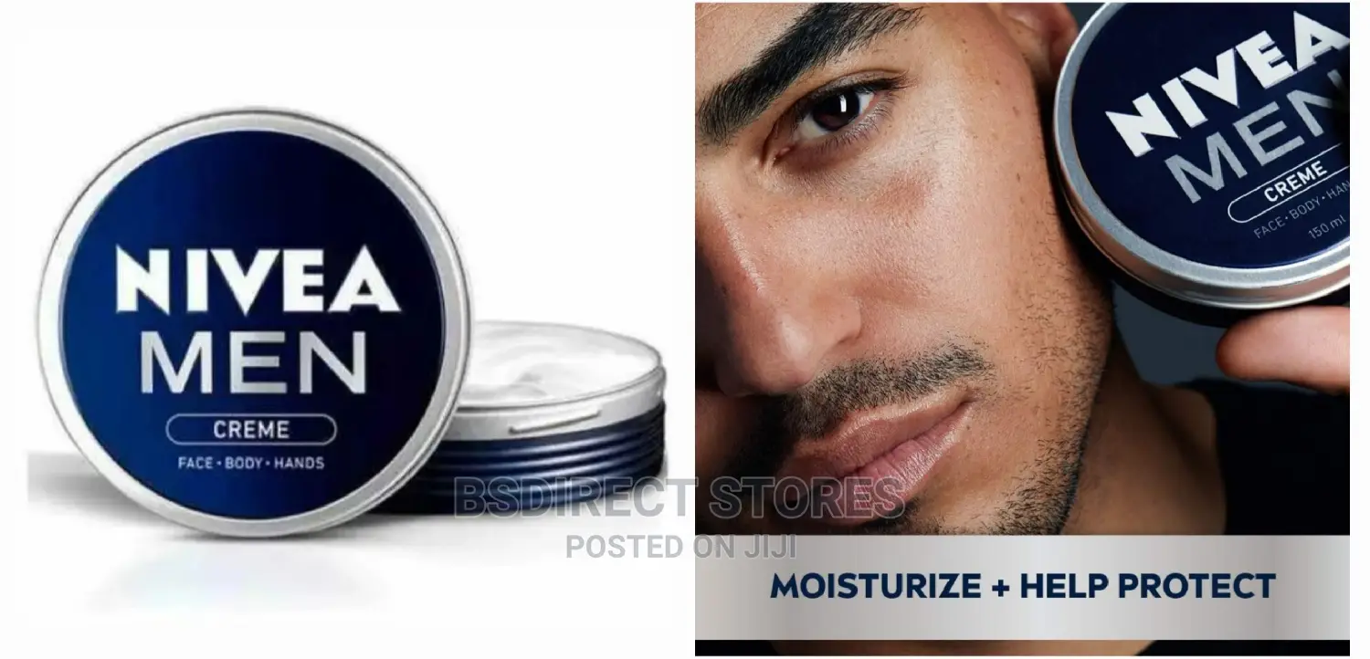 Nivea 75ml Men's 3-in-1 Moisturising Cream Face Hand Body