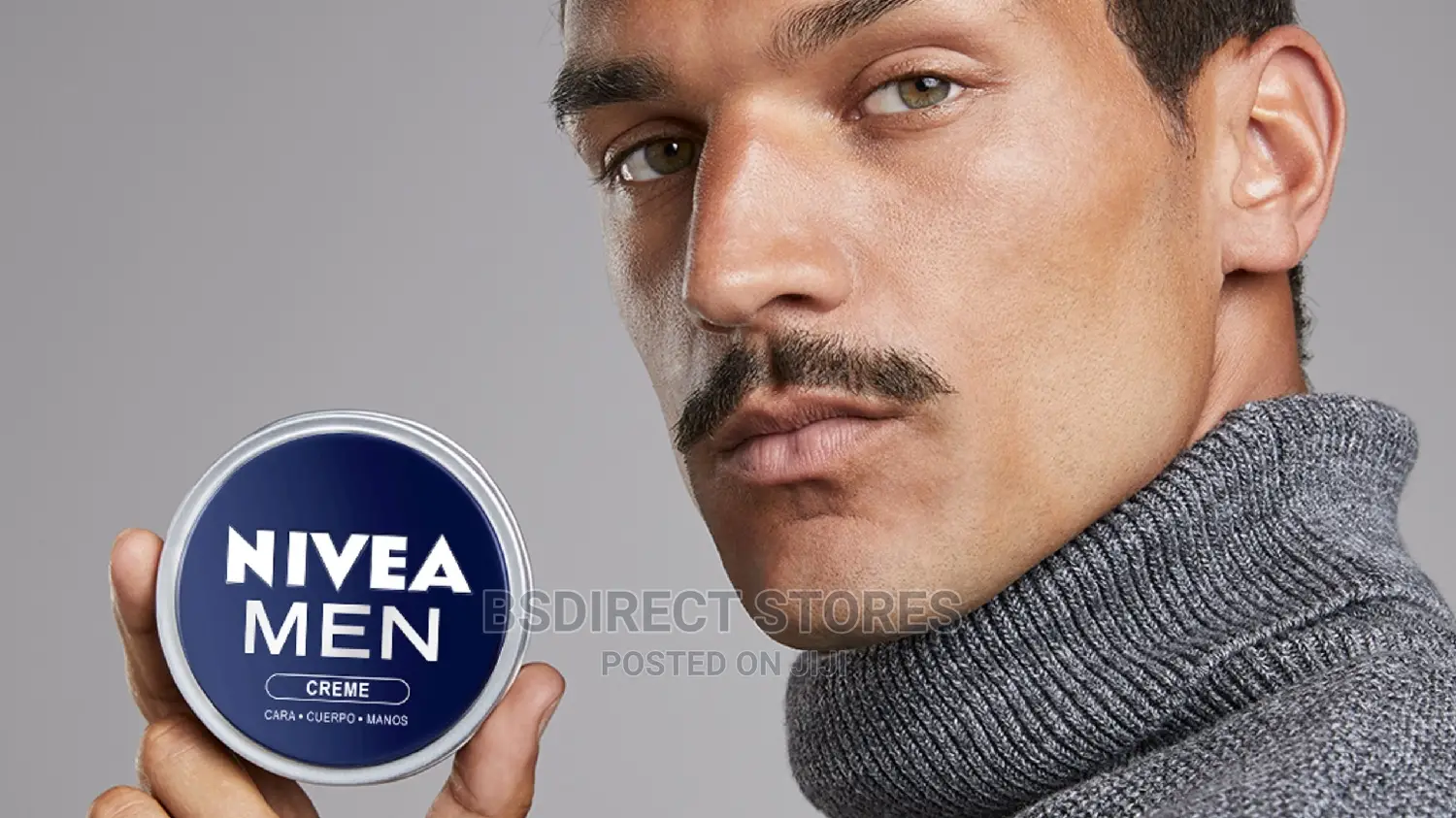 Nivea 75ml Men's 3-in-1 Moisturising Cream Face Hand Body