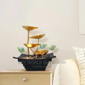 Tabletop Water Fountain Small Indoor Waterfall Fountain