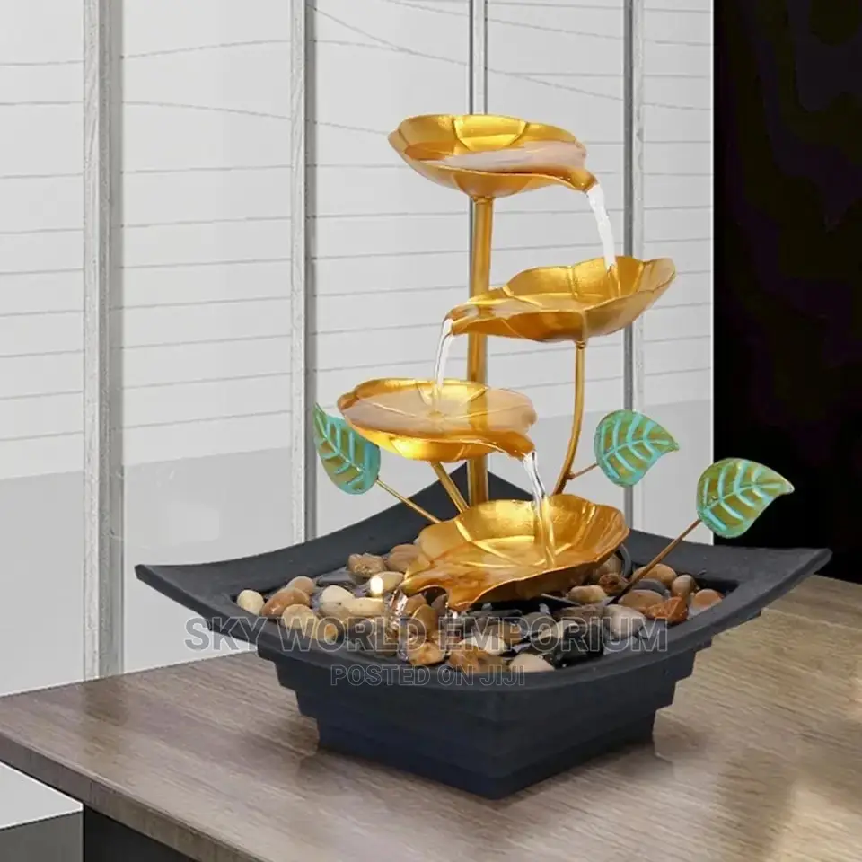 Tabletop Water Fountain Small Indoor Waterfall Fountain