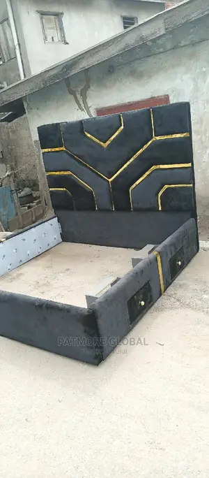Parded Bedframe With 2 Secret Drawers