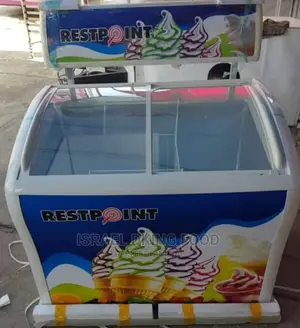 Double Slide Electric Ice Cream Chiller