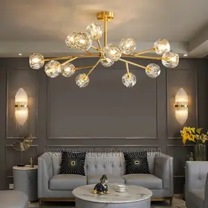 Crystals Chandelier Light