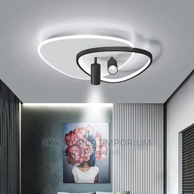 Led Flush Chandelier