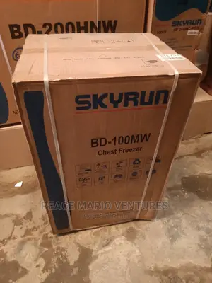 Original Skyrun Deep Freezer With 2years Warranty 100litres
