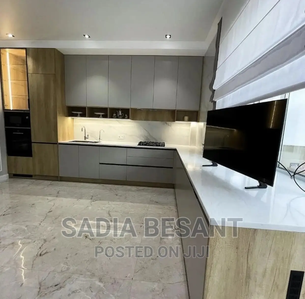 Modern Kitchen With Accessories