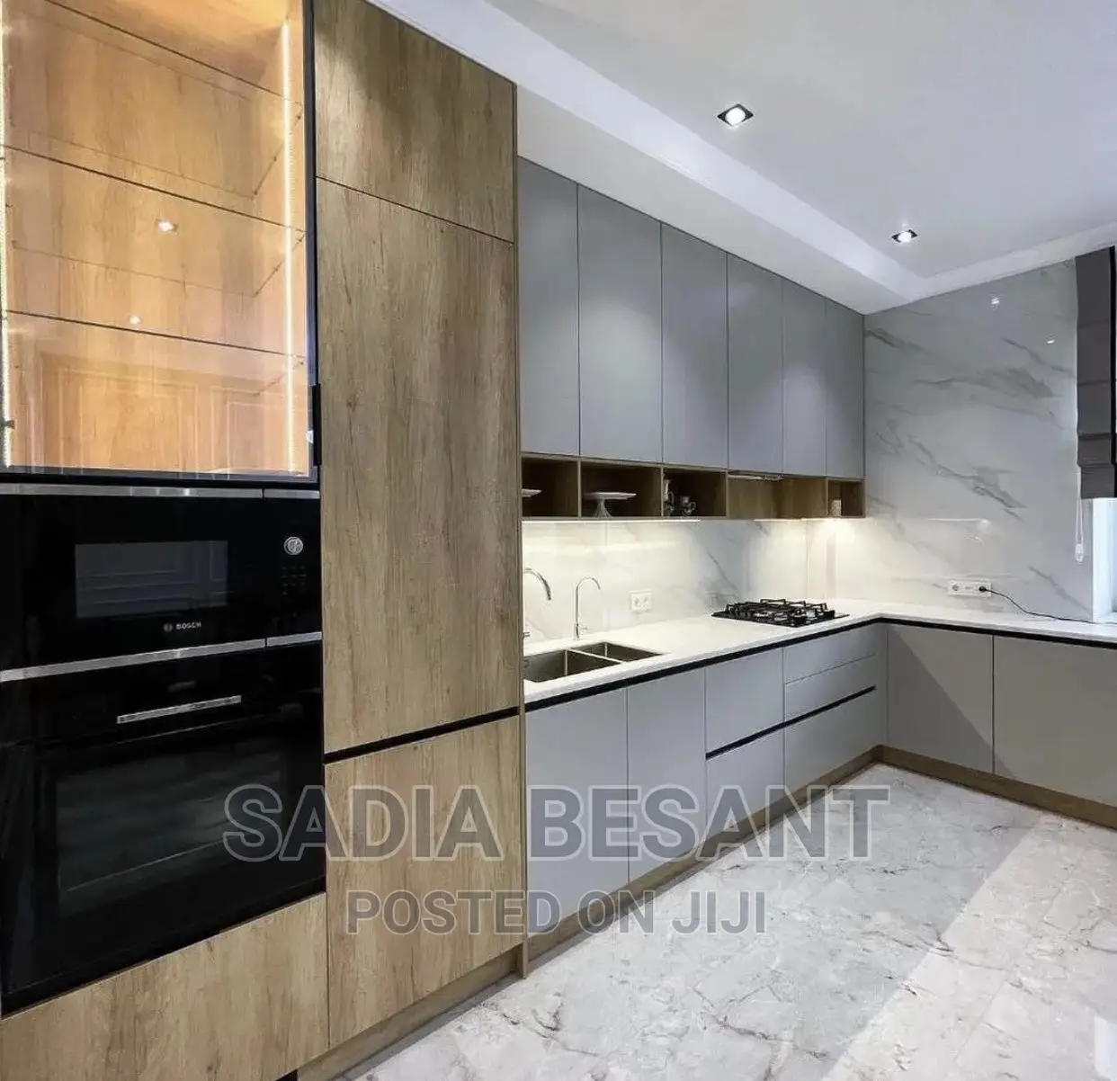 Modern Kitchen With Accessories