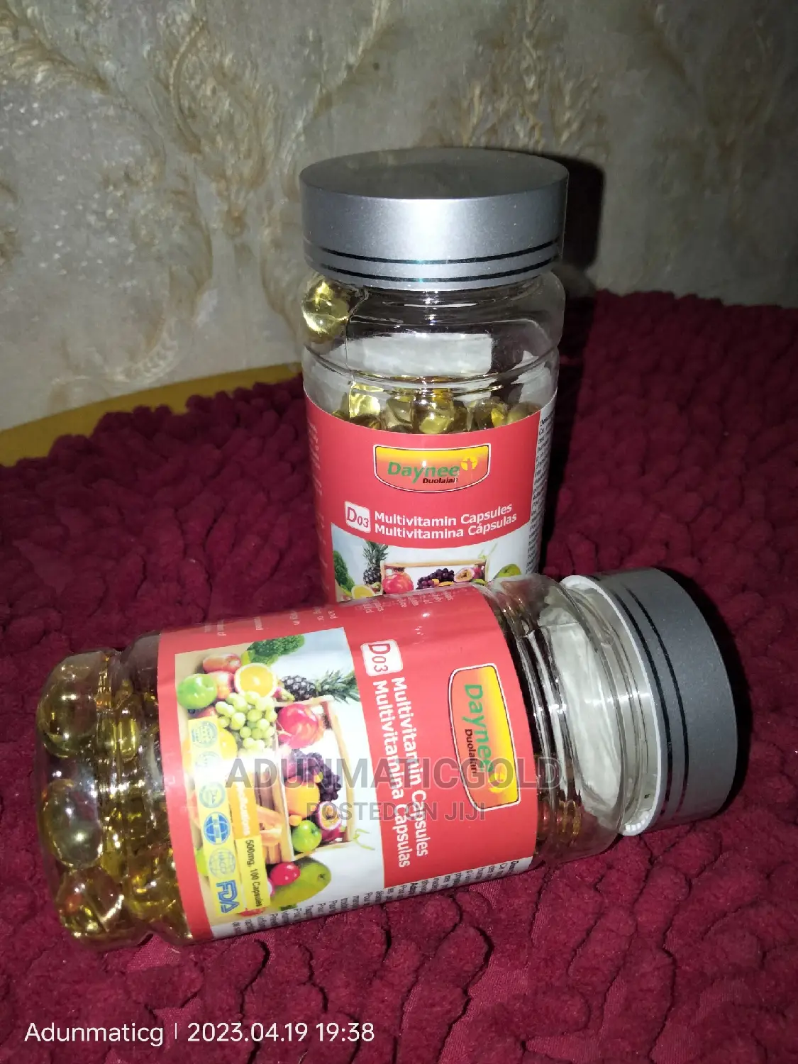 Multivitamin Capsules With Vitamin a , B1, B2 C2 E