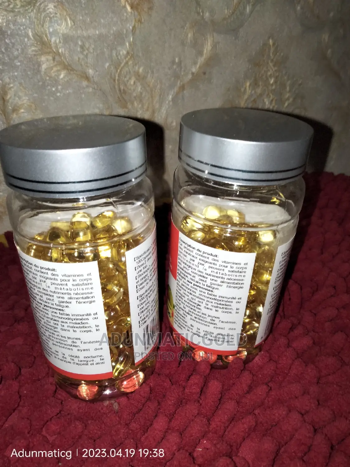 Multivitamin Capsules With Vitamin a , B1, B2 C2 E