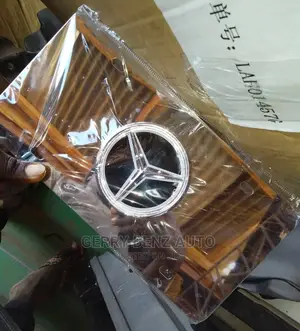 Plate Number Logo/Shinner With Light for Mercedes Benz