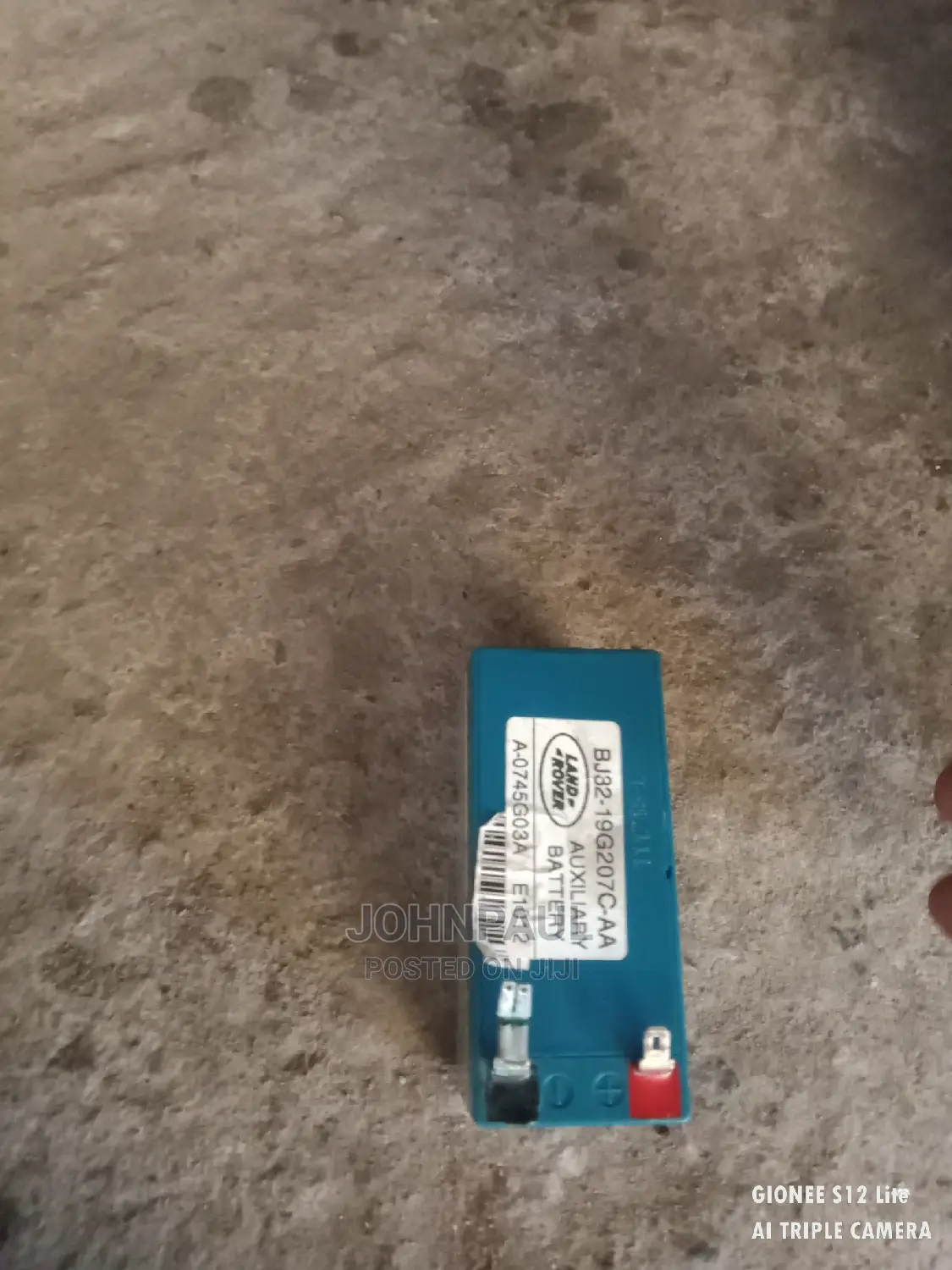 Range Rover Evoque Auxiliary Battery 2013