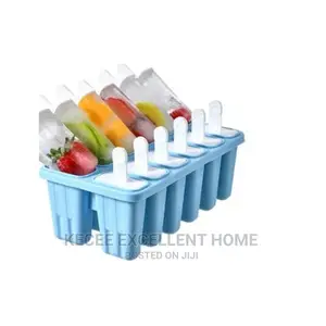 Silicone Popsicle - 12 Molds (Blue