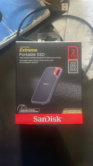 Sandisk 2tb External Solid State Drive 1050mbps Ssd