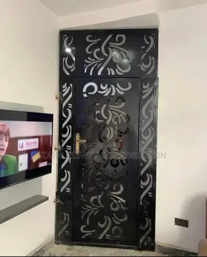 Black 2mm Laser Cut Design