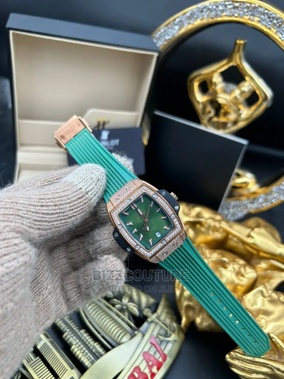 Original HUBLOT Rubber Strap Watch Available in Store