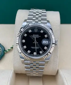 Original ROLEX DATE JUST Steel SILVER Available in Store