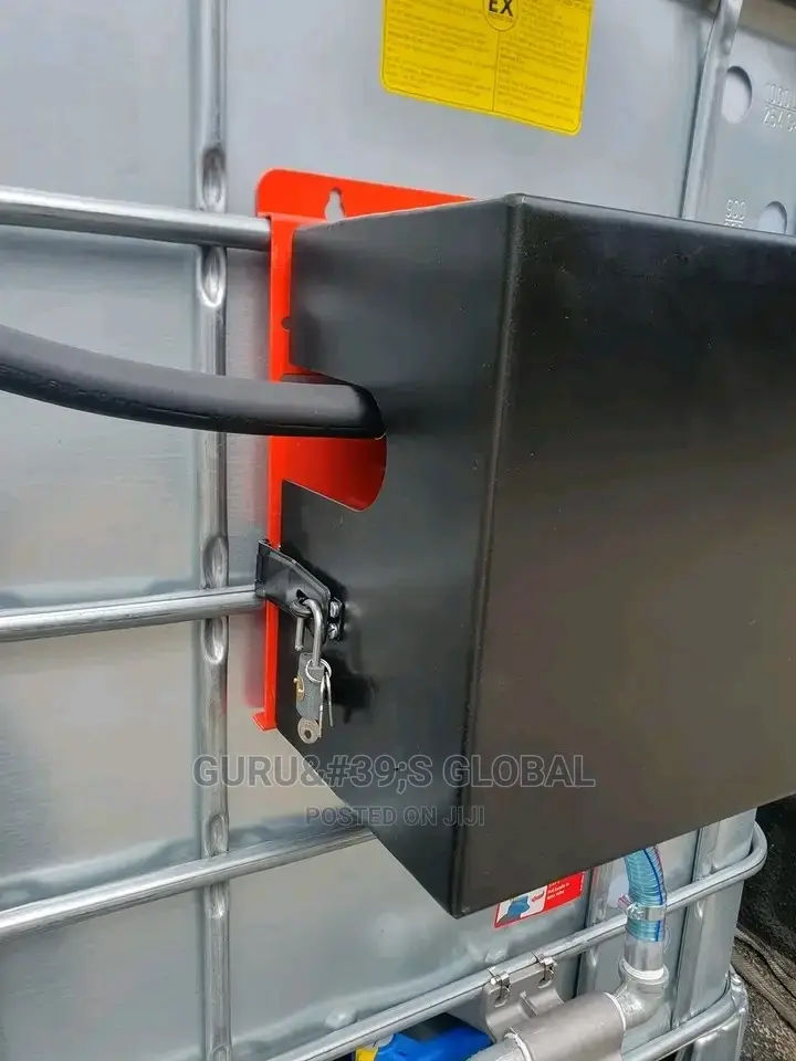 White Diesel Tank