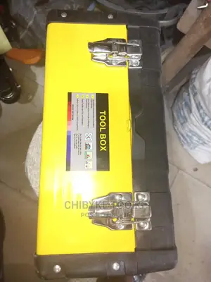 14" Plastic Metal Empty Tools Box