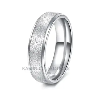 Non-Tarnishing Titanium Steel Groom's Ring