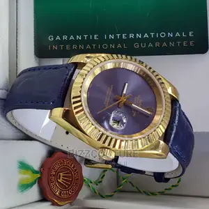Original ROLEX DATE JUST Leather Strap Available in Store