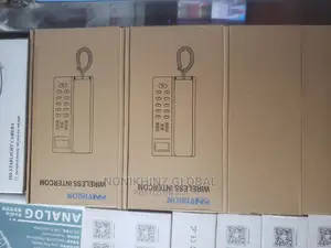 Wireless Intercom Phone White