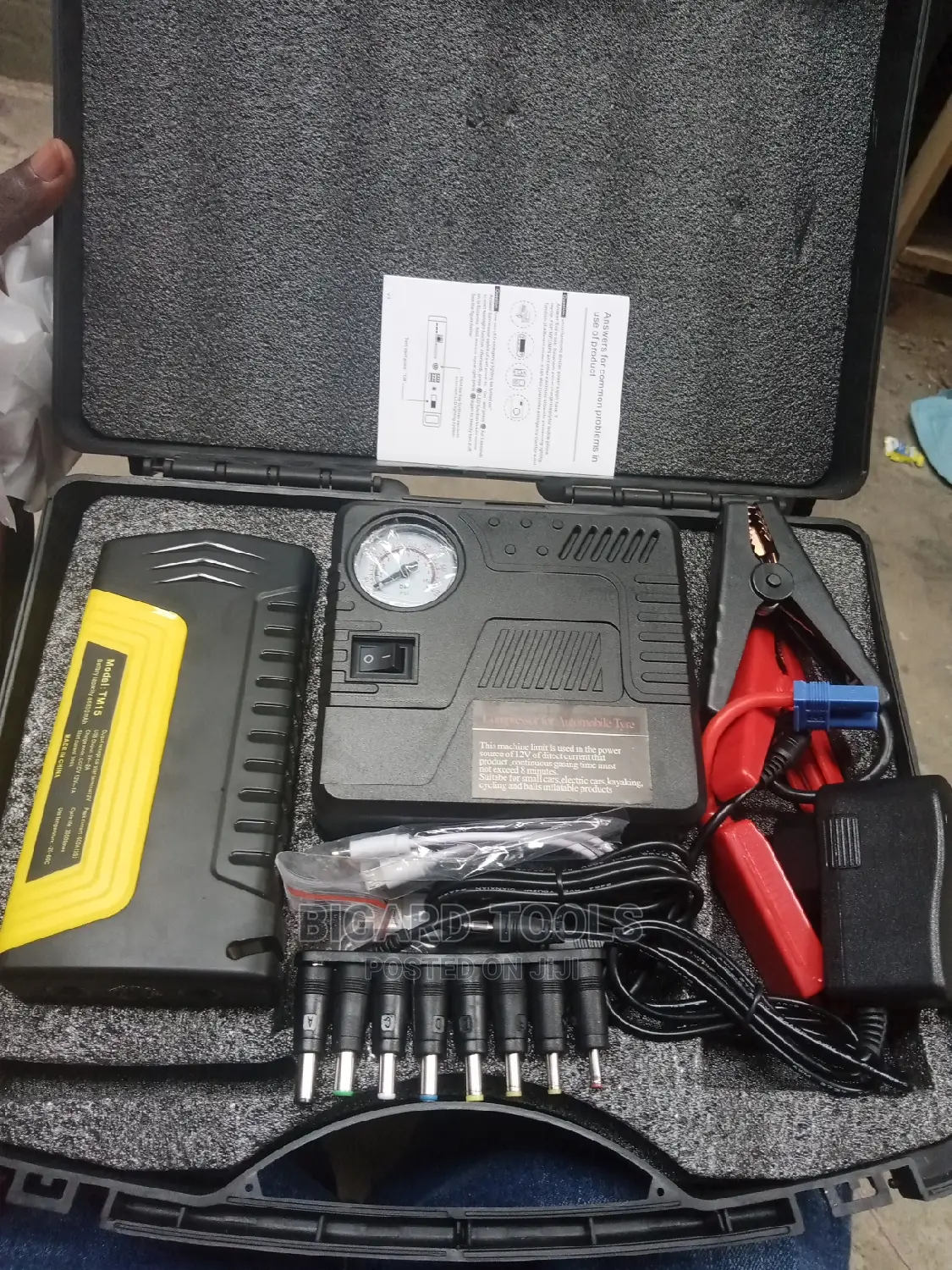 DC Tyre Pump Car Starter