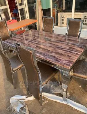 Quality Marble Dinning Table With Chairs