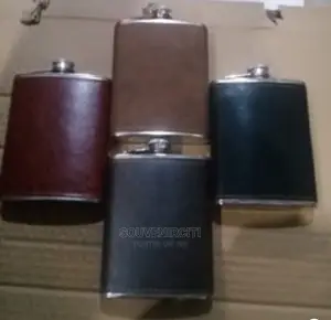 Leather Alcohol Hip Flasks