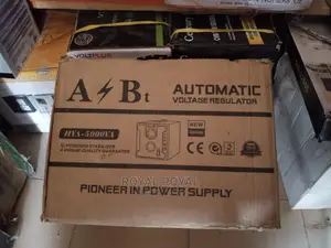 Very New a Bt 5000va Automatic Voltage Regulator