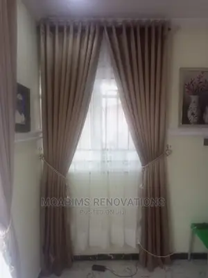 Turkish Blackout Curtain Light Brown