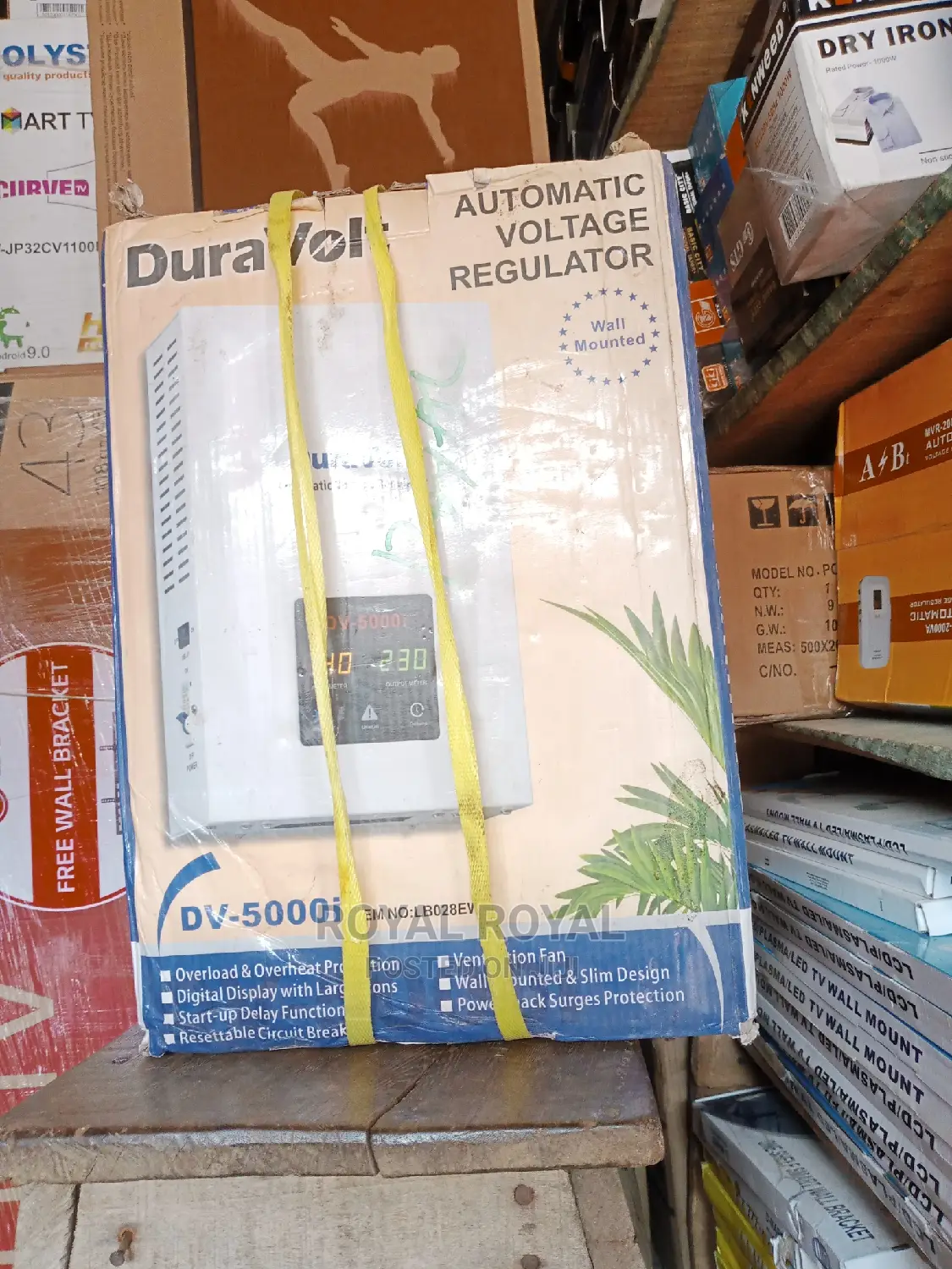 Brand New Duravolt (5kva) Automatic Voltage Wall Stabilizer