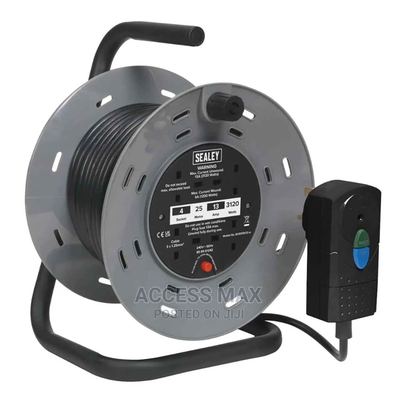 Industrial Extension Plug 4pin 13amps