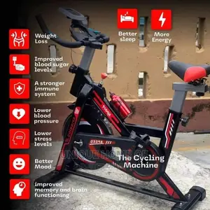 Stationary Spin Bike .
