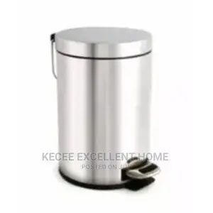 A S Stainless Steel Pedal Bin - 3l