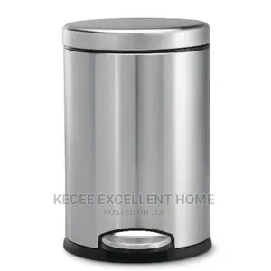 12 Ltr. Stainless Steel Step Trash Bin Can