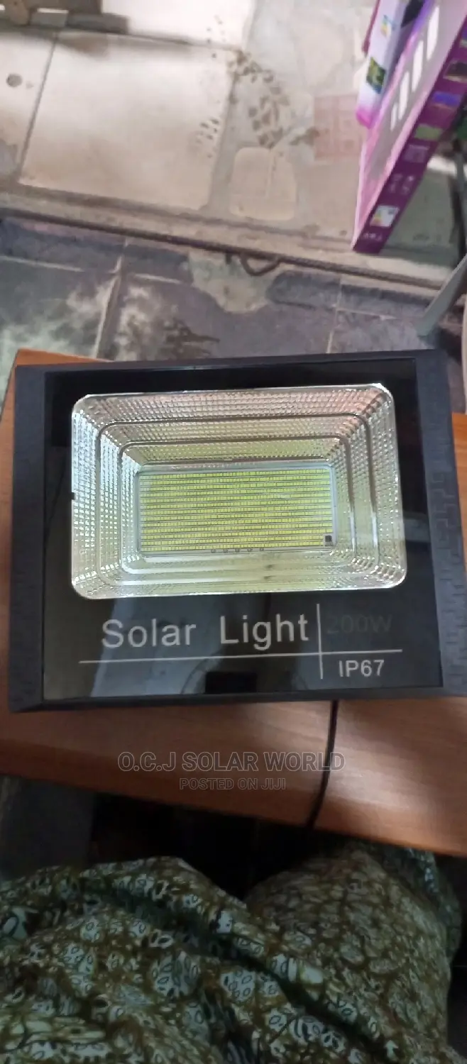 Solar Floodlight All Watts Is Available Now
