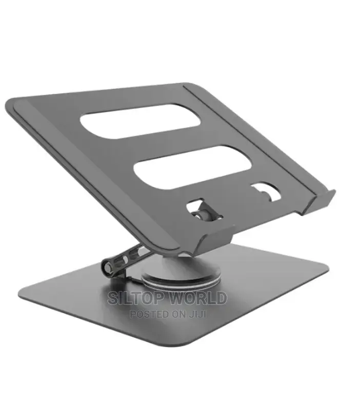 Aluminum Adjustable Laptop Stand 360 Rotating Base
