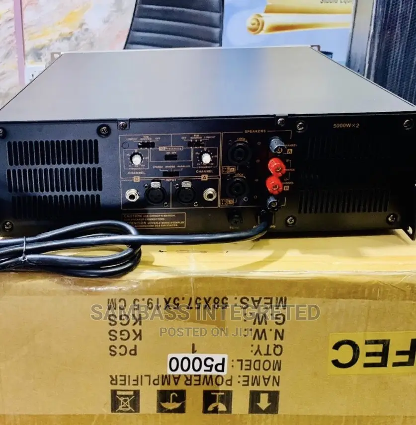 Yamaha Power Amplifier P5000 in Ikeja - Audio & Music Equipment ...