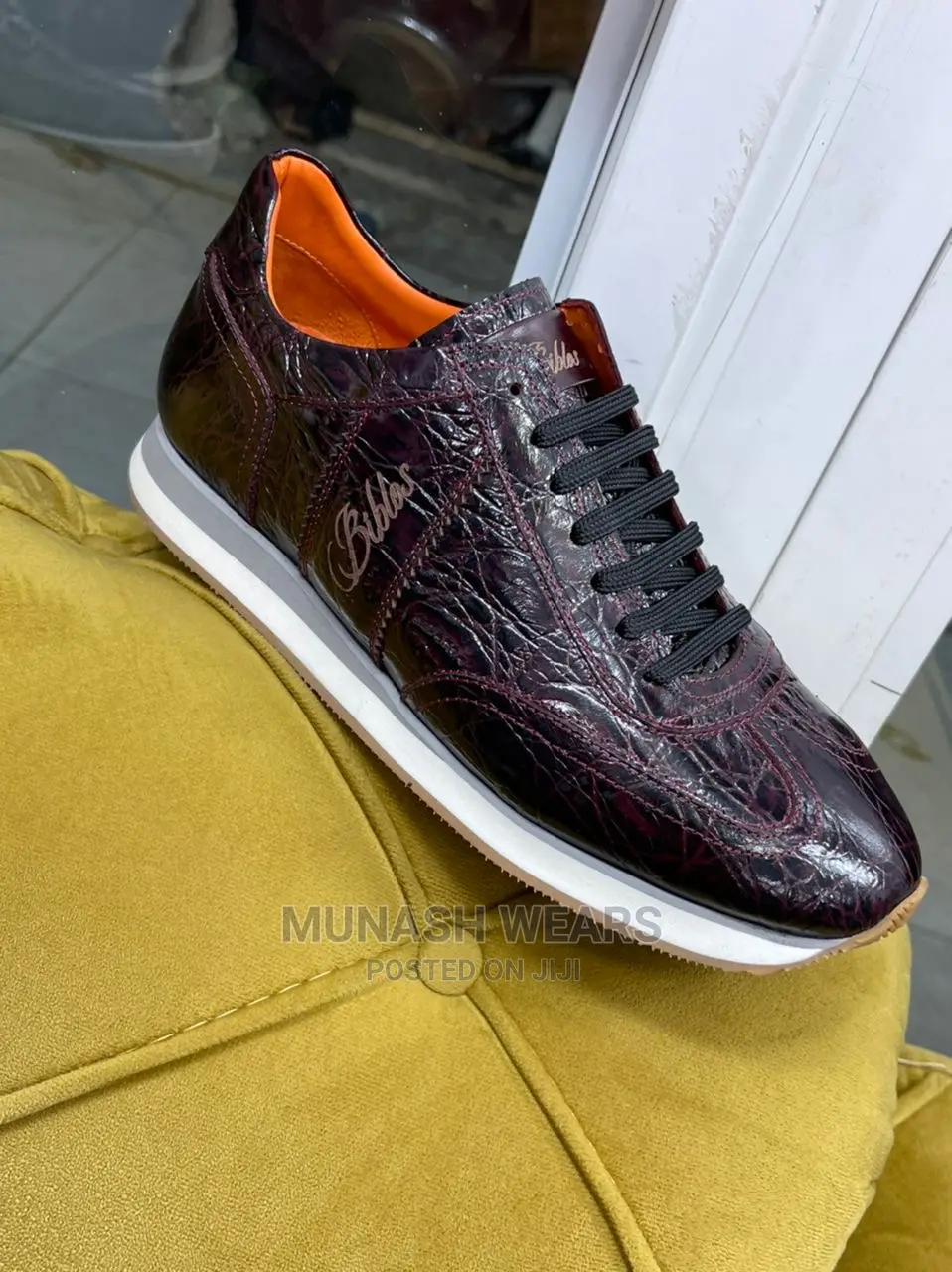 Italian Leather Sneaker