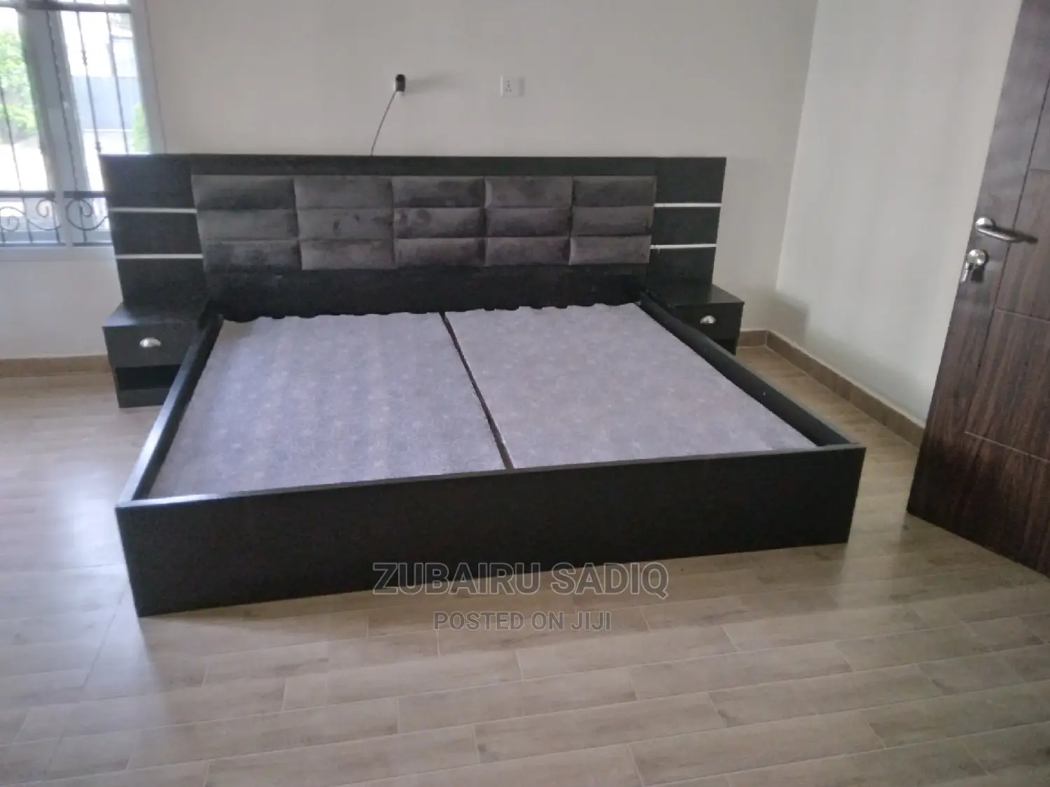 Bed Frame 6 by 7 With 2 Bed Side