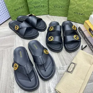 Gucci Leather Slipers