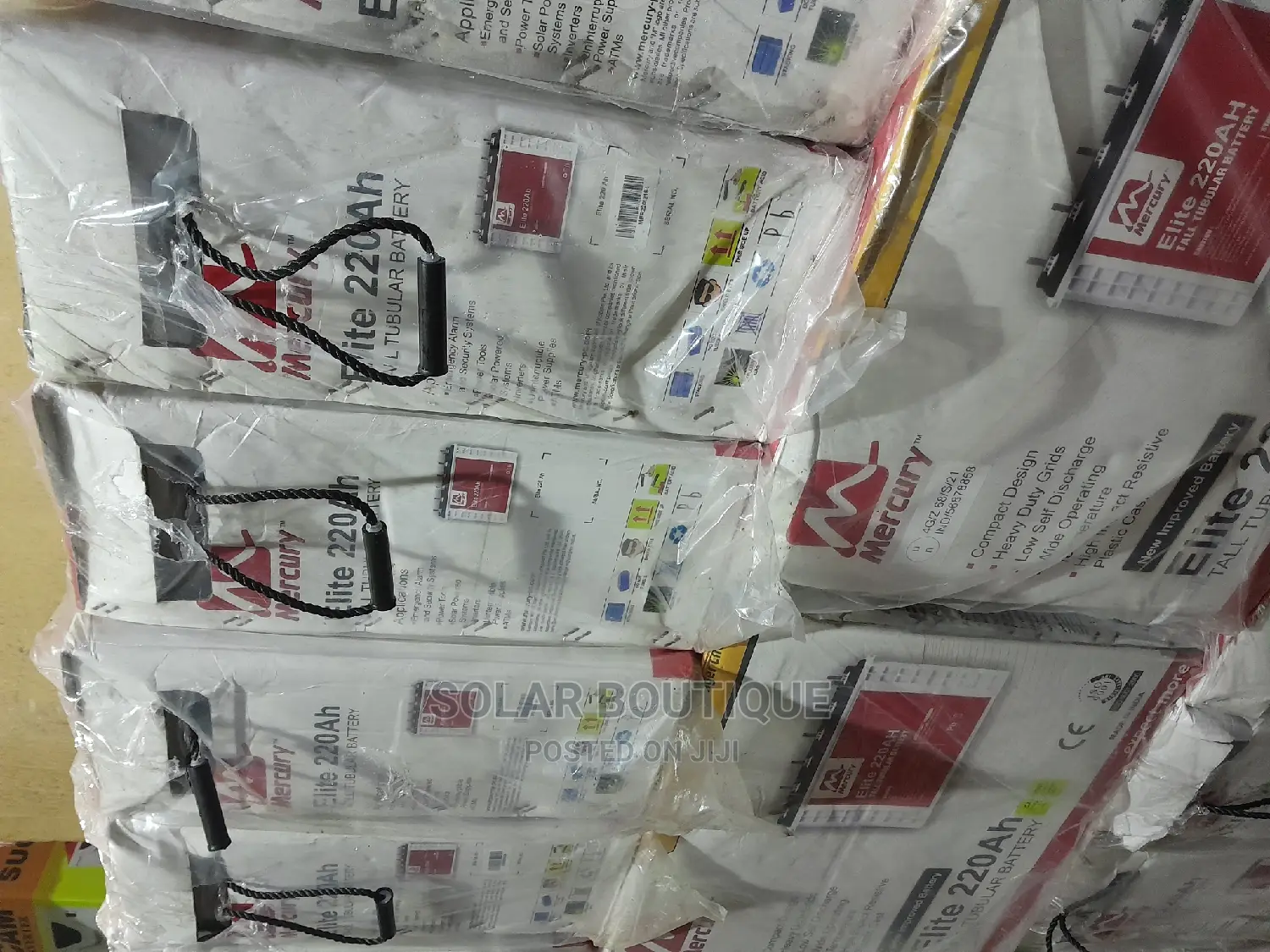 220ah Mercury Tubular Battery