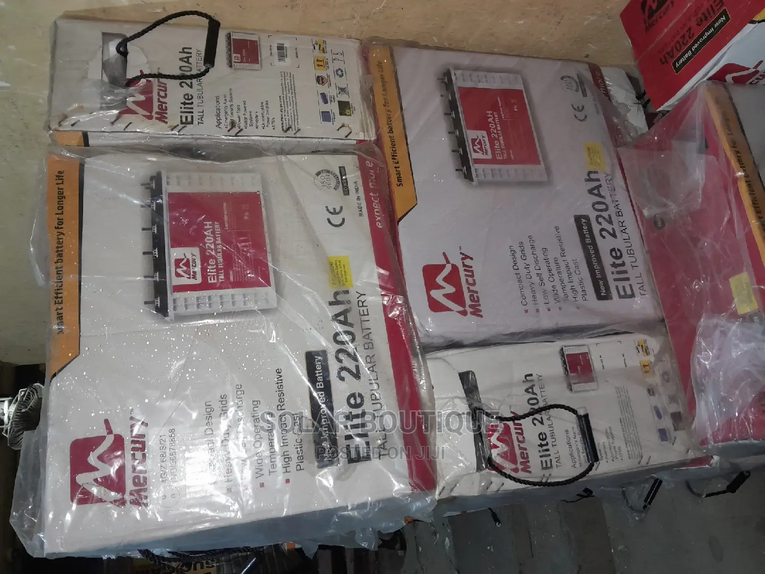 220ah Mercury Tubular Battery