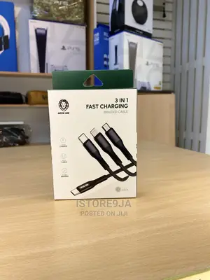 Braided 3 in 1 Fast Charging Cable