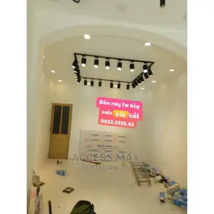 40watt Led Track Light 6in1 With The Rail Black Body White Body