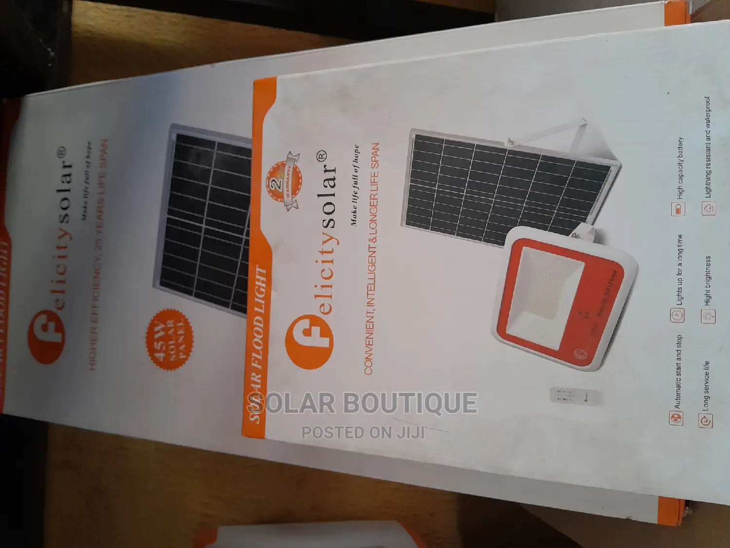 150w Felicity Solar Flood Light