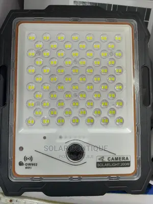 Solar Flood Light With Security Camera