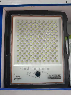 Solar Flood Light With Security Camera