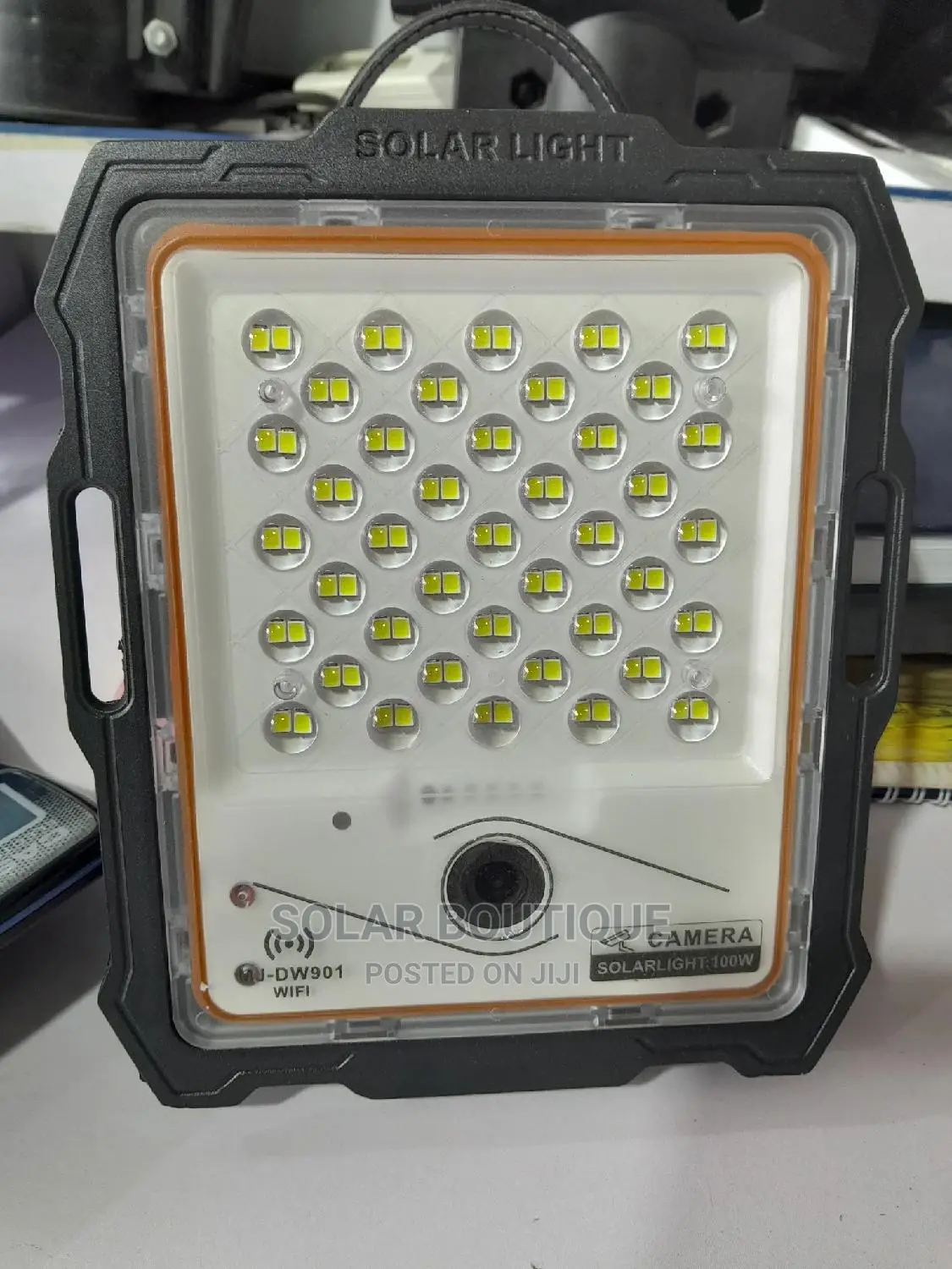 Solar Flood Light With Security Camera