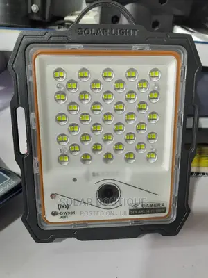 Solar Flood Light With Security Camera